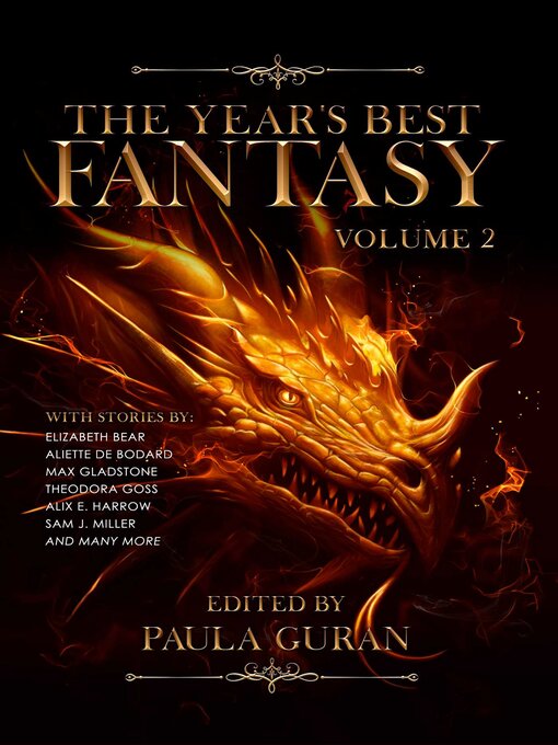 Cover image for The Year's Best Fantasy, Volume 2